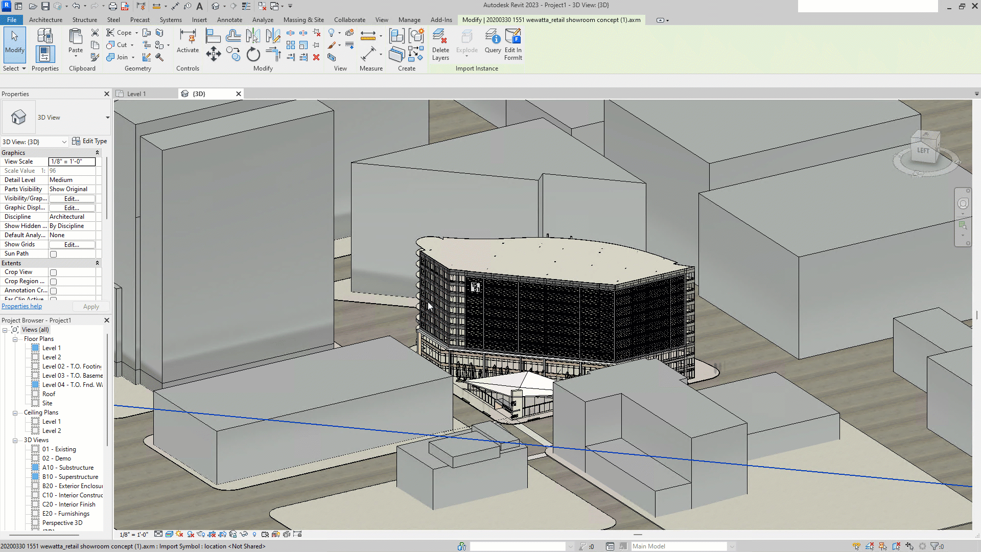 Selecting a FormIt link element and clicking Edit in FormIt will launch FormIt with that model opened automatically